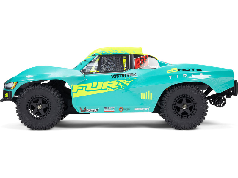 Arrma Fury 223S BLX 2WD 1:10 RTR DSC zelená