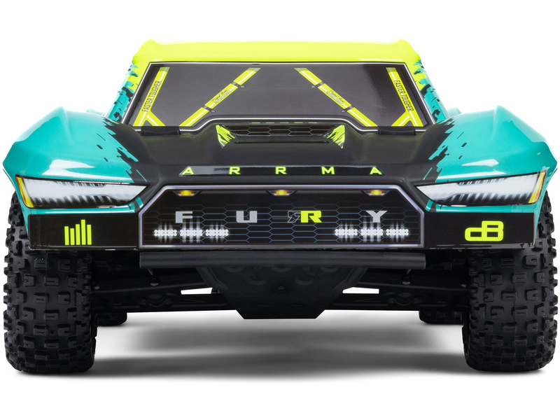 Arrma Fury 223S BLX 2WD 1:10 RTR DSC zelená