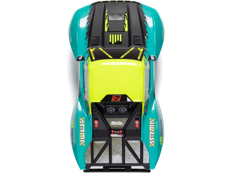 Arrma Fury 223S BLX 2WD 1:10 RTR DSC zelená