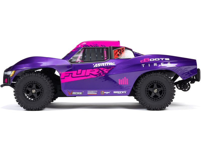 Arrma Fury 223S BLX 2WD 1:10 RTR DSC zelená