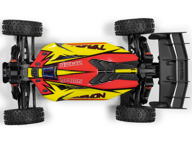 Arrma Typhon Mega 665 1:8 4WD RTR žlutá