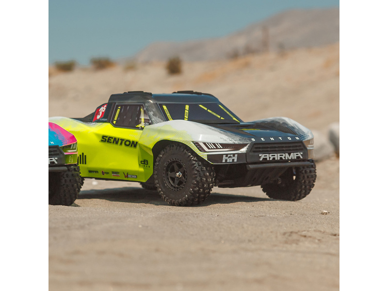 Arrma Senton 223S BLX 4WD 1:10 RTR DSC červená