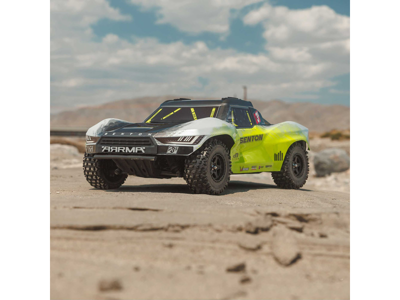 Arrma Senton 223S BLX 4WD 1:10 RTR DSC červená