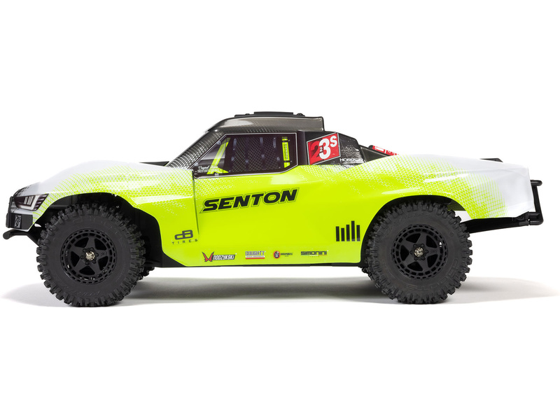 Arrma Senton 223S BLX 4WD 1:10 RTR DSC červená