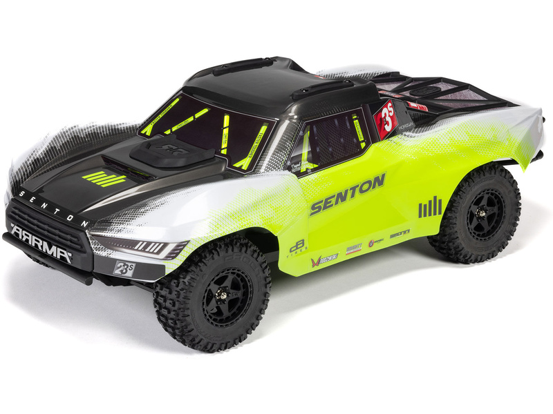 Arrma Senton 223S BLX 4WD 1:10 RTR DSC červená