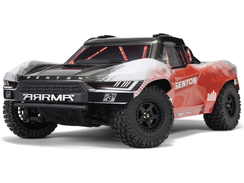 Arrma Senton 223S BLX 4WD 1:10 RTR DSC červená