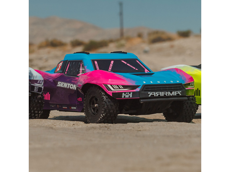 Arrma Senton 223S BLX 4WD 1:10 RTR DSC červená