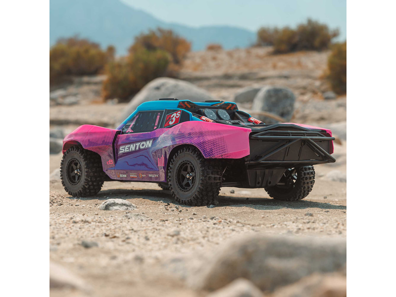 Arrma Senton 223S BLX 4WD 1:10 RTR DSC červená