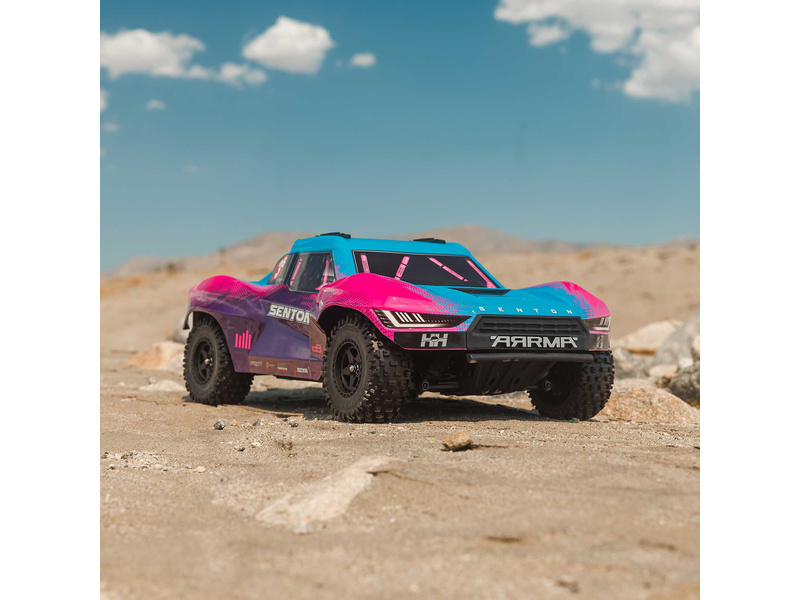 Arrma Senton 223S BLX 4WD 1:10 RTR DSC červená