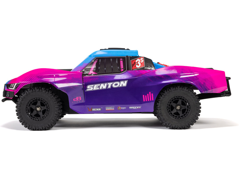 Arrma Senton 223S BLX 4WD 1:10 RTR DSC červená
