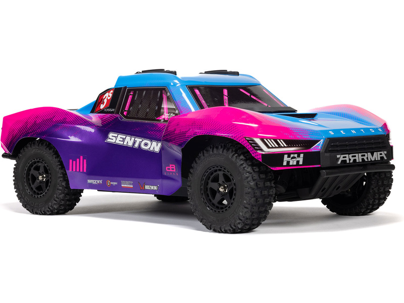 Arrma Senton 223S BLX 4WD 1:10 RTR DSC červená