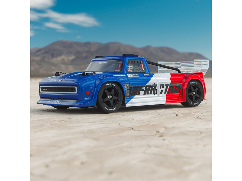 Arrma Infraction 223S DSC BLX 1:8 RTR tyrkysová