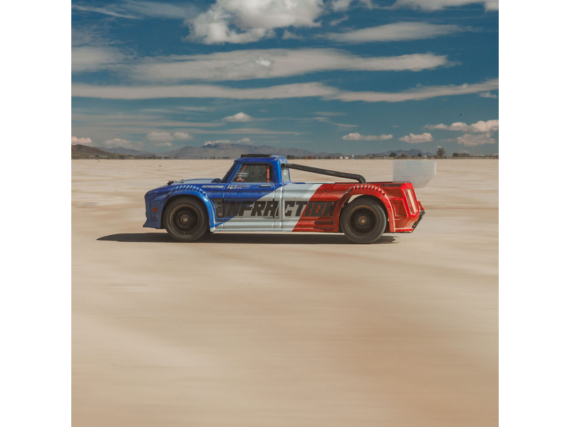 Arrma Infraction 223S DSC BLX 1:8 RTR tyrkysová