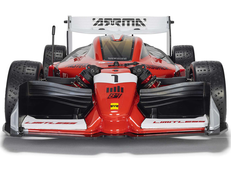 Arrma Limitless 8S BLX 1:7 4WD AVC RTR červená/černá
