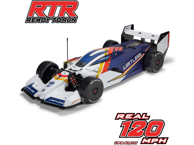 Arrma Limitless 8S BLX 1:7 4WD AVC RTR červená/černá