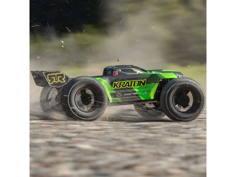 Arrma Kraton 6S V6 BLX 1:8 4WD RTR modrá/oranžová