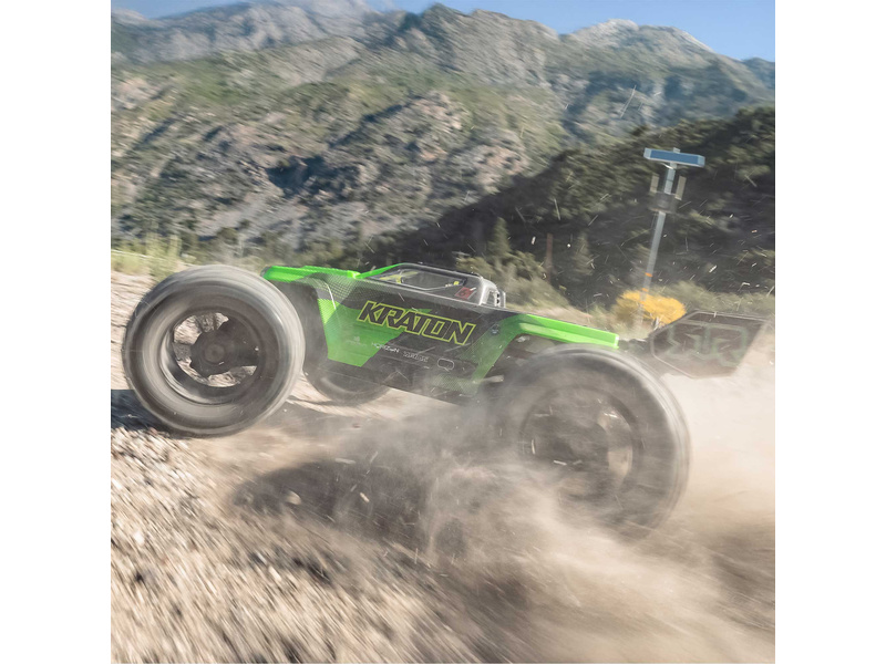Arrma Kraton 6S V6 BLX 1:8 4WD RTR modrá/oranžová