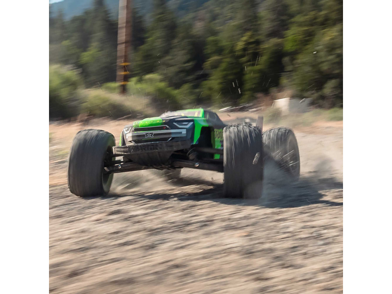 Arrma Kraton 6S V6 BLX 1:8 4WD RTR modrá/oranžová