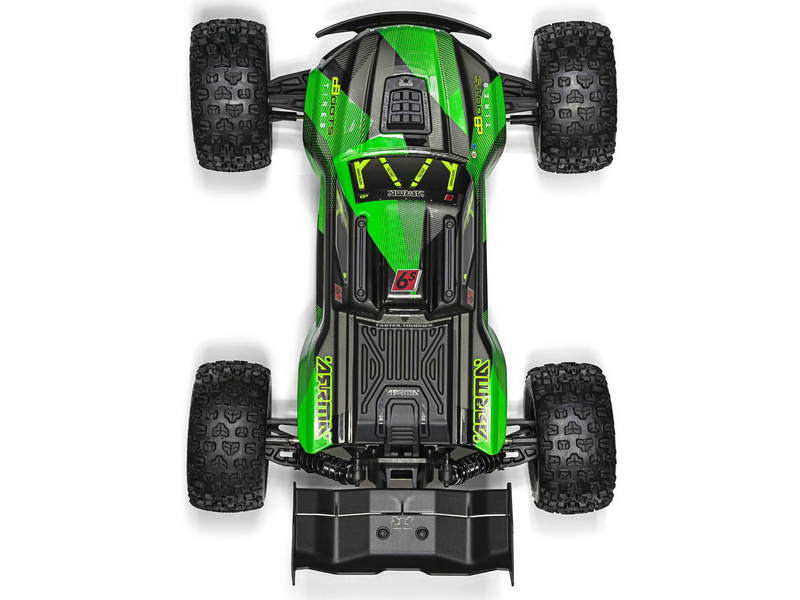 Arrma Kraton 6S V6 BLX 1:8 4WD RTR modrá/oranžová