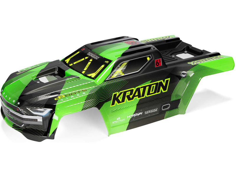 Arrma Kraton 6S V6 BLX 1:8 4WD RTR modrá/oranžová