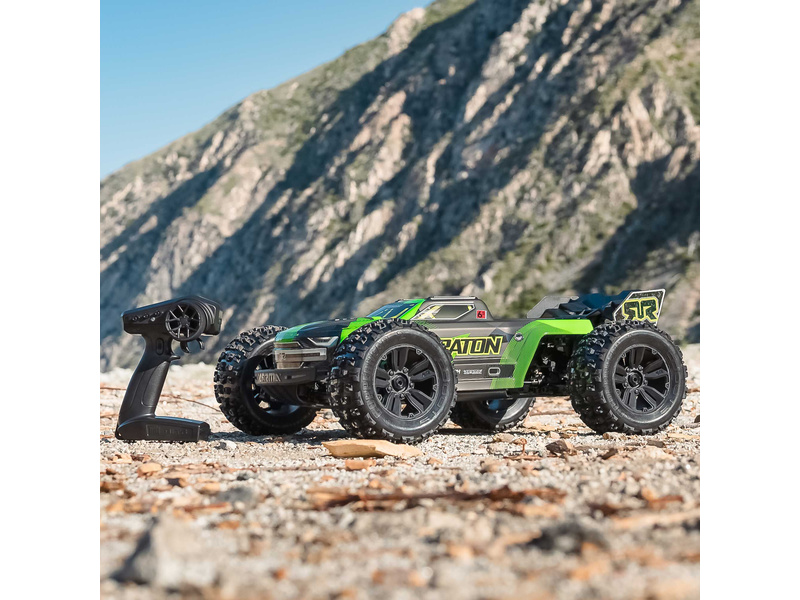 Arrma Kraton 6S V6 BLX 1:8 4WD RTR modrá/oranžová
