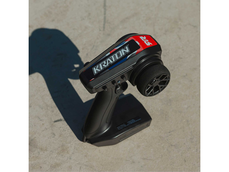 Arrma Kraton 6S V6 BLX 1:8 4WD RTR modrá/oranžová