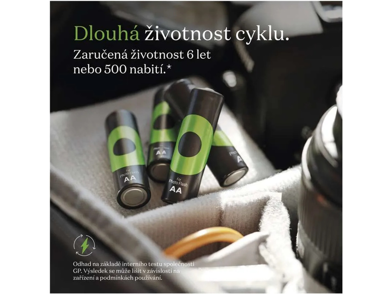 GP NiMH akumulátor AA (HR6) ReCyko Pro Professional