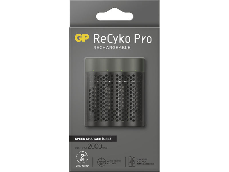 GP USB nabíječ Speed M451 + 4AA GP ReCyko Pro 2000