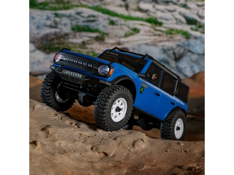 Axial SCX30 Ford Bronco 4WD 1:30 RTR modrý