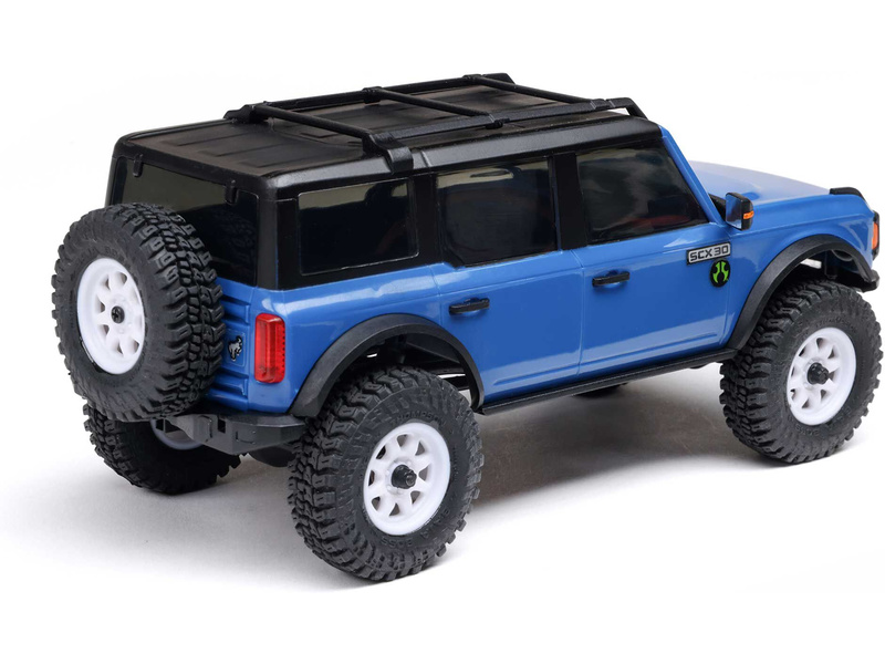 Axial SCX30 Ford Bronco 4WD 1:30 RTR modrý