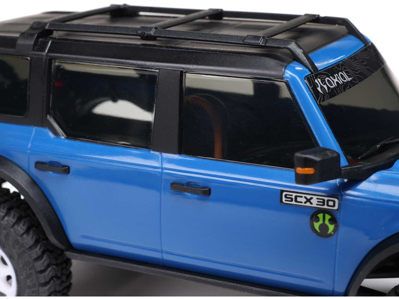 Axial SCX30 Ford Bronco 4WD 1:30 RTR modrý