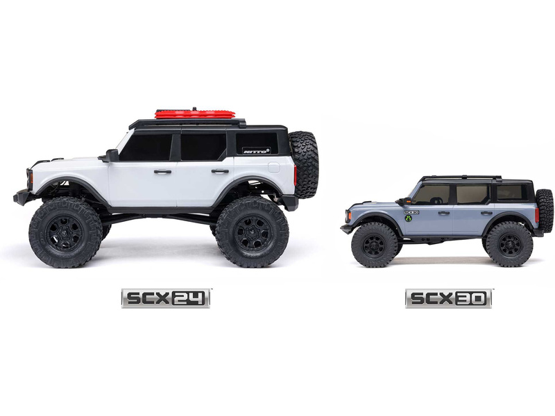 Axial SCX30 Ford Bronco 4WD 1:30 RTR modrý