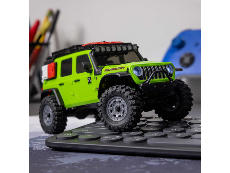 Axial SCX30 Jeep Wrangler JLU 4WD 1:30 RTR bílý
