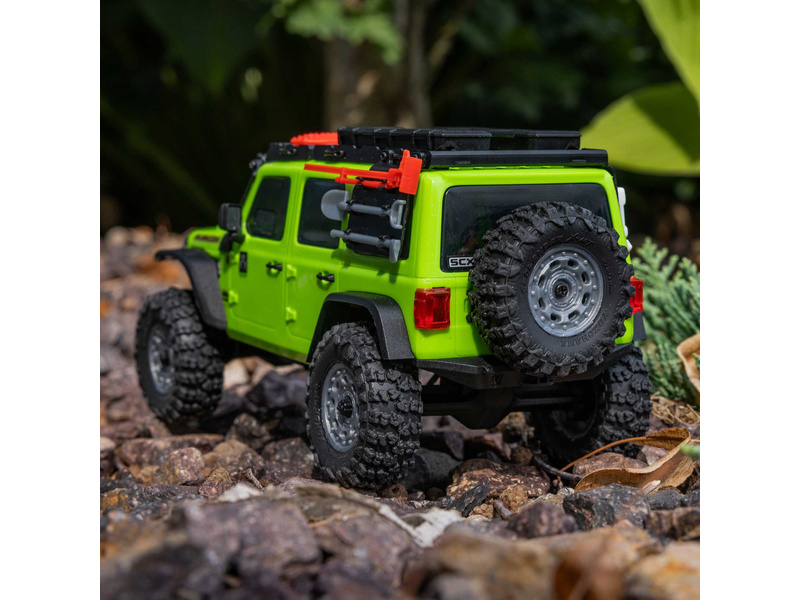 Axial SCX30 Jeep Wrangler JLU 4WD 1:30 RTR bílý