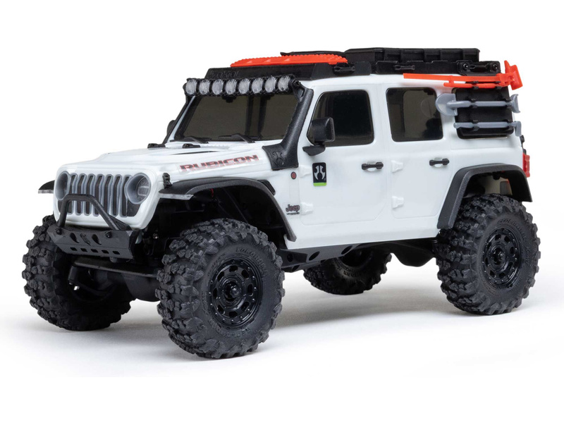 Axial SCX30 Jeep Wrangler JLU 4WD 1:30 RTR bílý