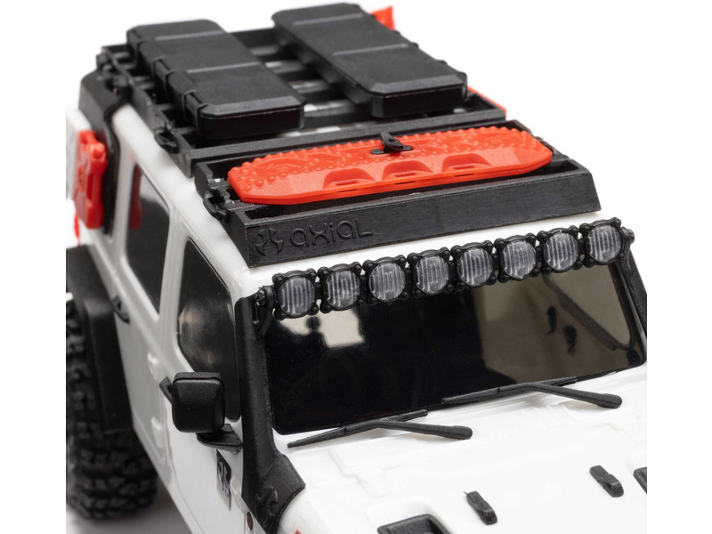 Axial SCX30 Jeep Wrangler JLU 4WD 1:30 RTR bílý