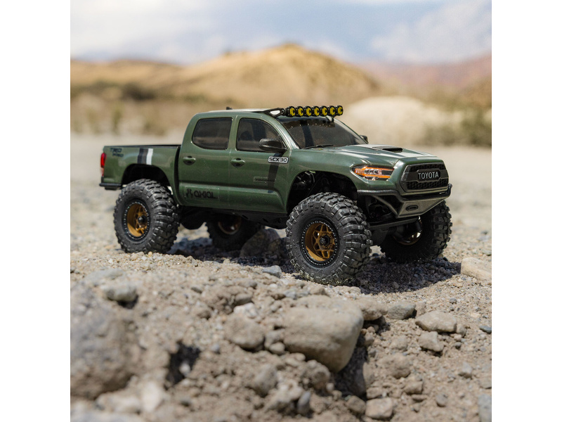 Axial SCX30 Toyota Tacoma TRD Pro Extreme 1:30 4WD RTR pískový