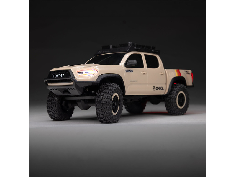 Axial SCX30 Toyota Tacoma TRD Pro Extreme 1:30 4WD RTR pískový