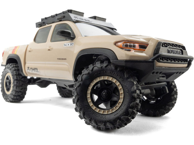 Axial SCX30 Toyota Tacoma TRD Pro Extreme 1:30 4WD RTR pískový