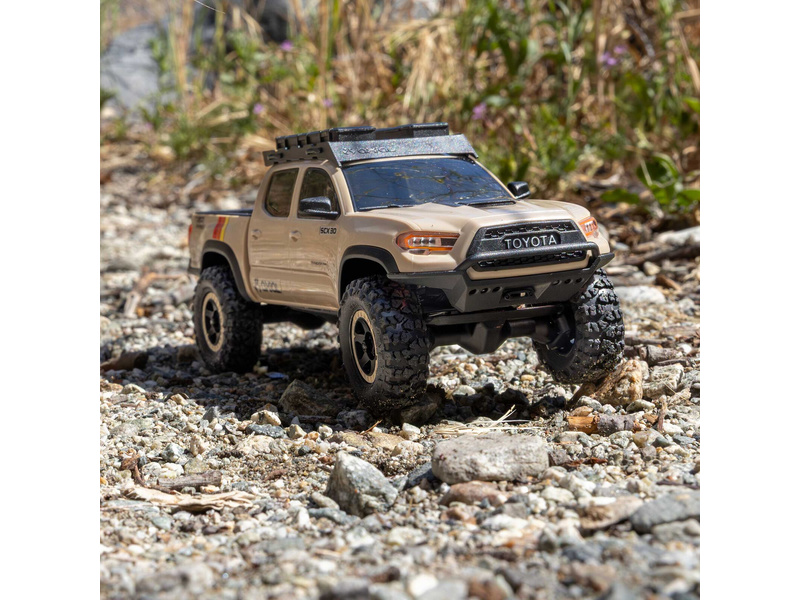 Axial SCX30 Toyota Tacoma TRD Pro Extreme 1:30 4WD RTR pískový