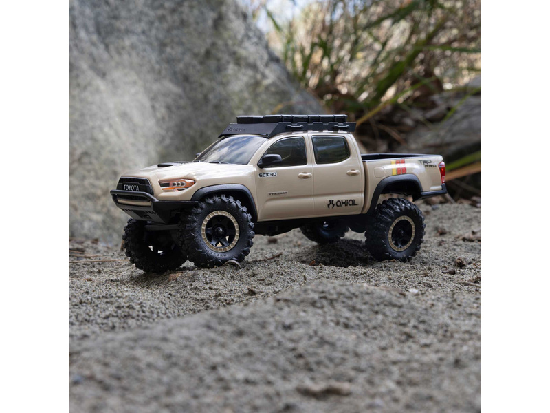 Axial SCX30 Toyota Tacoma TRD Pro Extreme 1:30 4WD RTR pískový