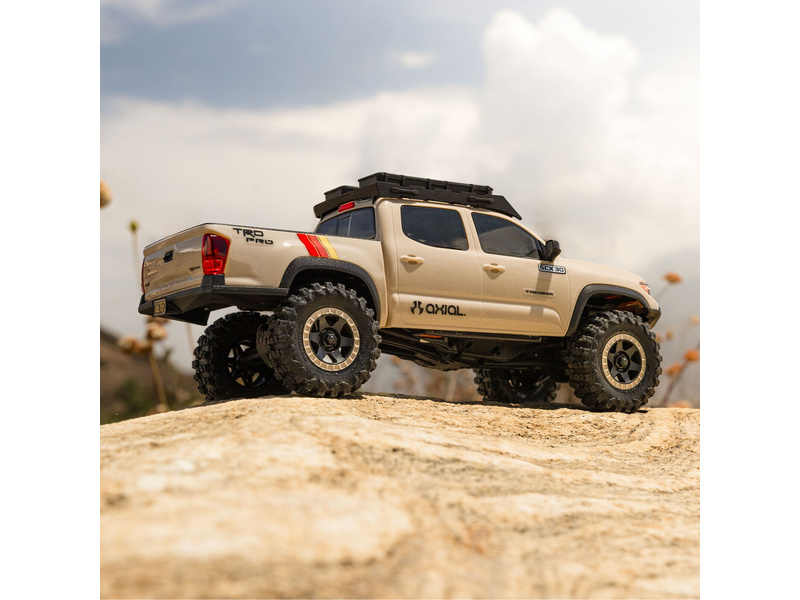 Axial SCX30 Toyota Tacoma TRD Pro Extreme 1:30 4WD RTR pískový