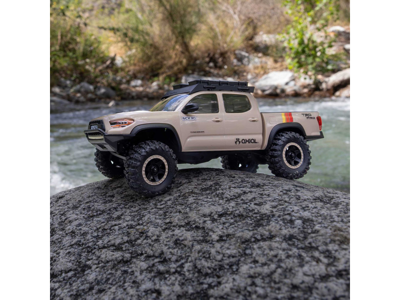 Axial SCX30 Toyota Tacoma TRD Pro Extreme 1:30 4WD RTR pískový