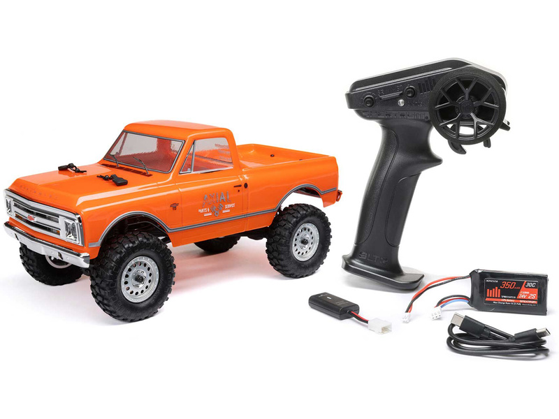 Axial SCX24 Chevrolet C10 1967 1:24 4WD RTR oranžový