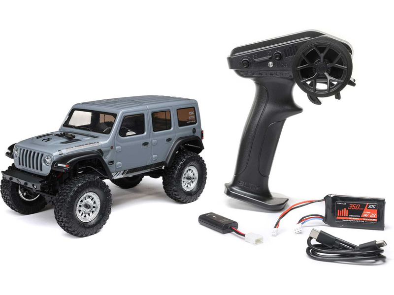 Axial SCX24 Jeep Wrangler JLU CRC 2019 V2 1:24 4WD RTR zelený