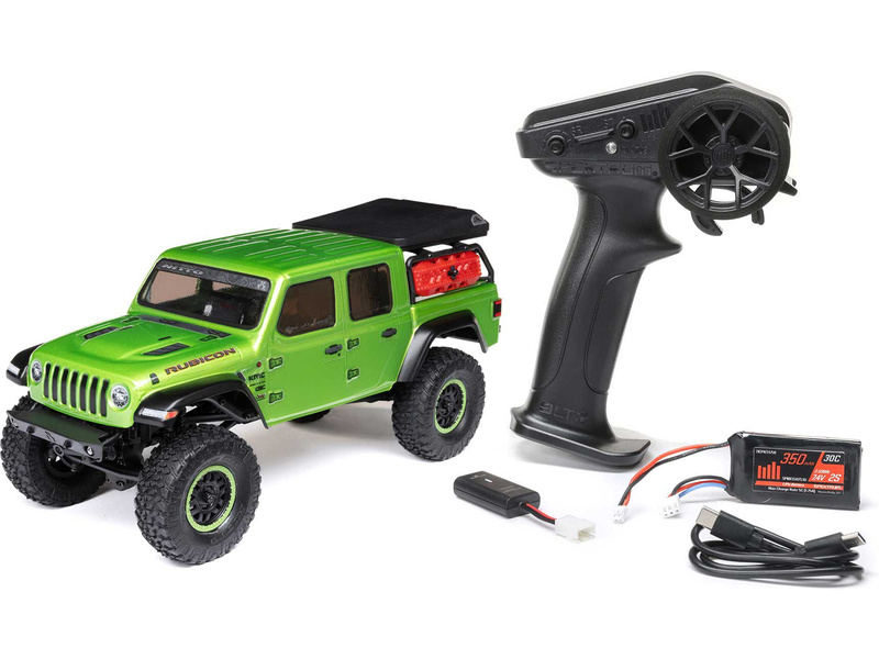 Axial SCX24 Jeep JT Gladiator V2 1:24 4WD RTR černý