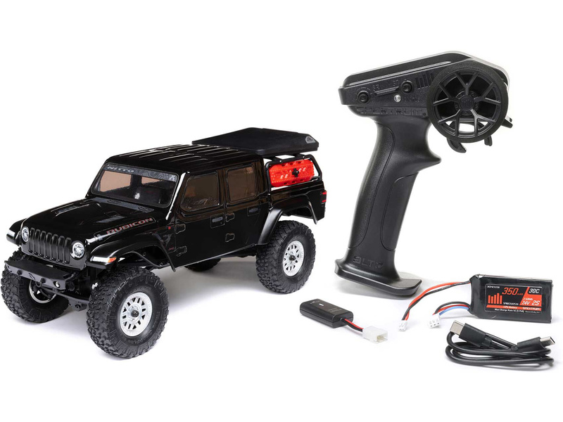Axial SCX24 Jeep JT Gladiator V2 1:24 4WD RTR černý