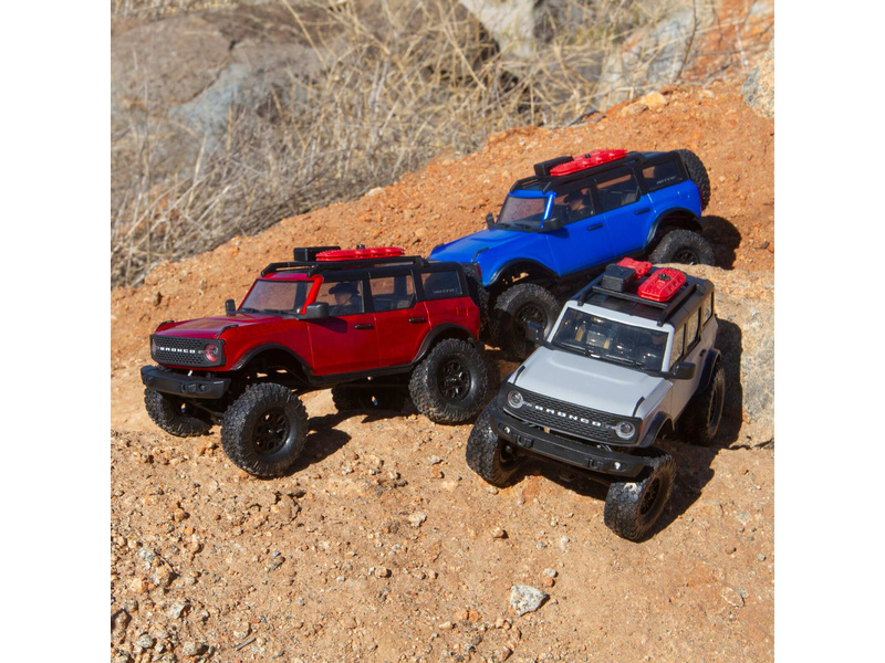 Axial SCX24 Ford Bronco 2021 1:24 4WD RTR modrý
