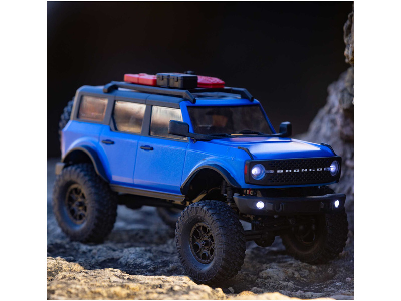 Axial SCX24 Ford Bronco 2021 1:24 4WD RTR modrý