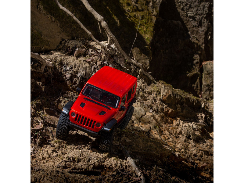Axial SCX10III Jeep JLU Wrangler 4WD 1:10 RTR oranžová